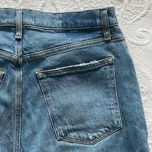 ABERCROMBIE & FITCH Women’s CURVE Love 90’s Ultra High Rise Straight Jeans